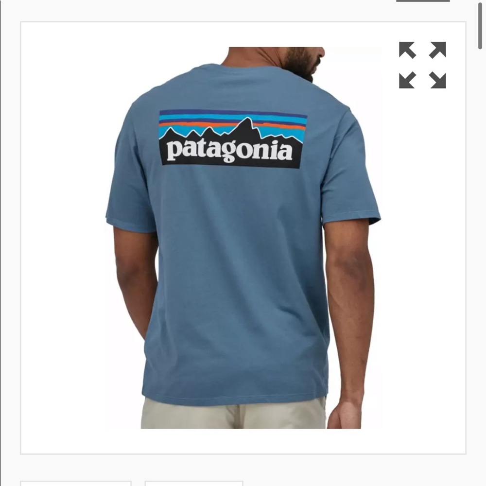 Patagonia Men's P-6 Logo Organic Cotton T-Shirt